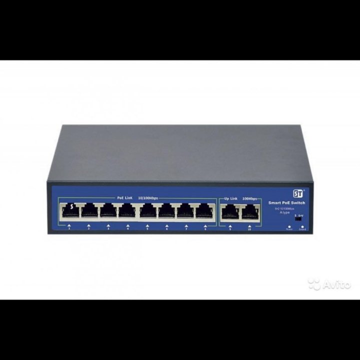 Источник питания ST-S84POE (2M/120W/A), Switch POE