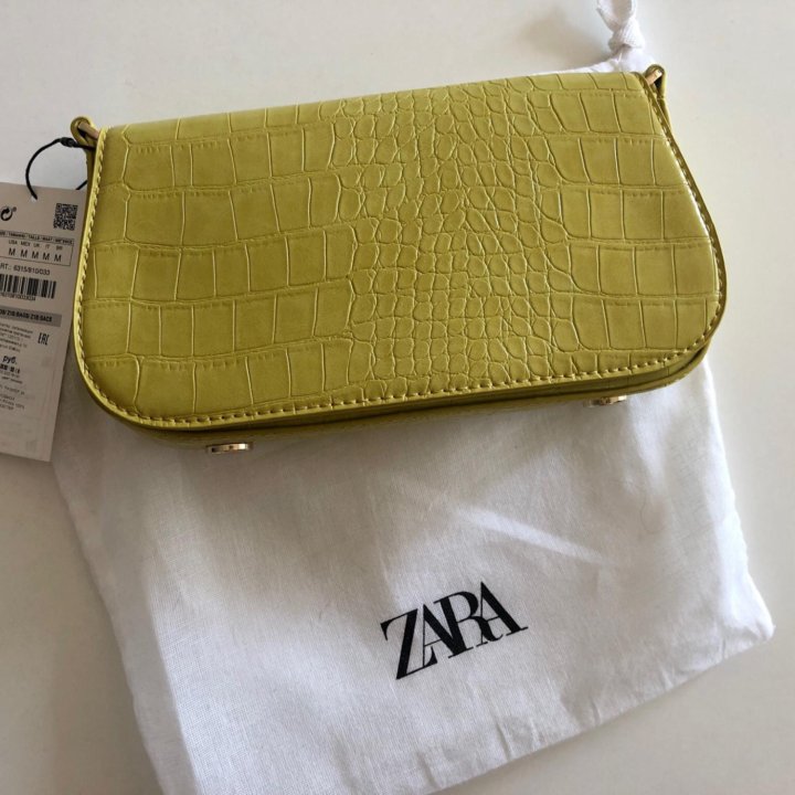 Модная сумочка Zara с цепочкой