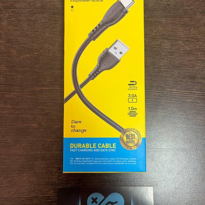 Новый Кабель USB Type-C Type C 3A Быстрая Зарядка