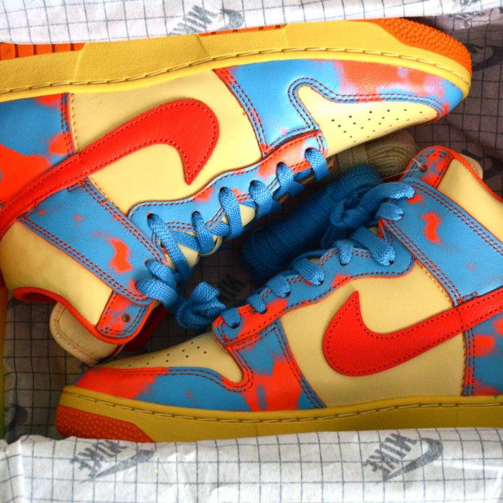 Nike dunk high 1985 sp orange