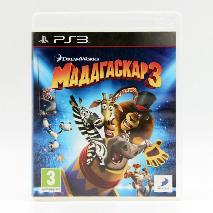 Мадагаскар 3 для PS3