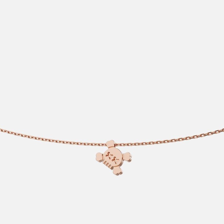 Подвеска T-Skull Rose Gold 585