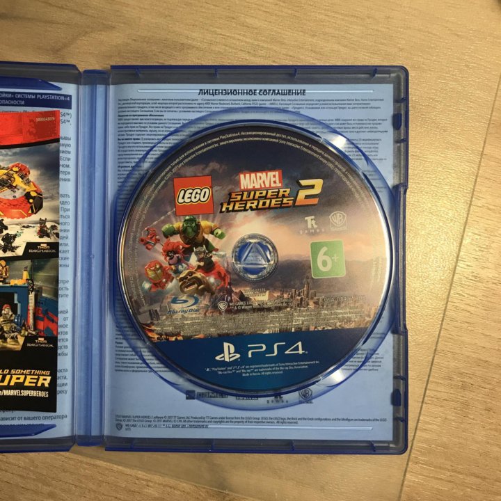 Диск на PS4 SUPER HEROES 2