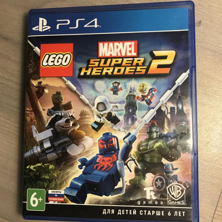 Диск на PS4 SUPER HEROES 2