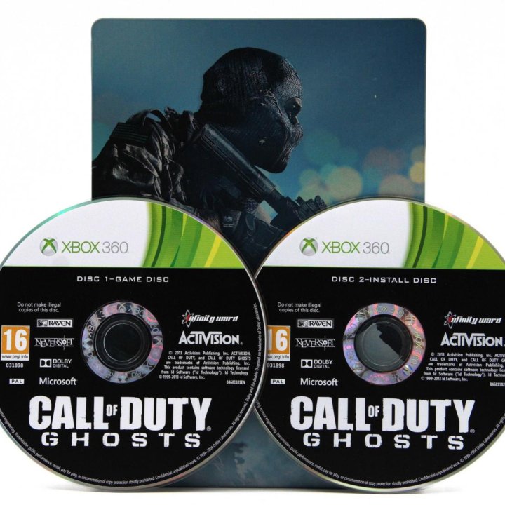 Call of Duty Ghosts Hardened Edition для Xbox 360