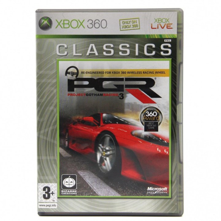 Project Gotham Racing 3 для Xbox 360