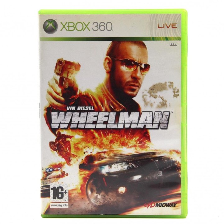 Vin Diesel Wheelman для Xbox 360 в Москве, цена 2 000 руб. | Объявления ...