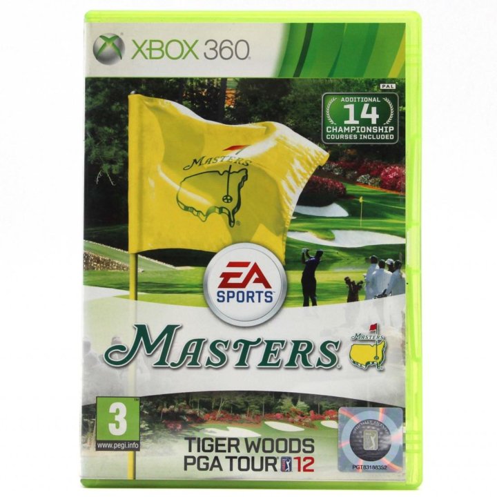 Masters Tigers Woods PGA TOUR 12 для Xbox 360