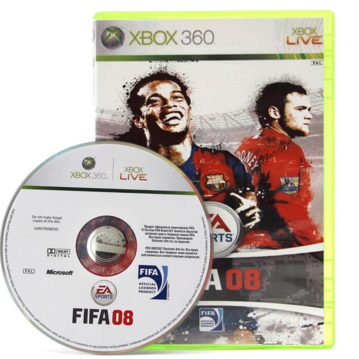 FIFA 08 для Xbox 360