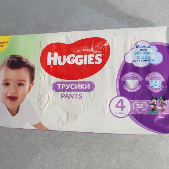 Huggies хаггис для девочек и мальчиков 4