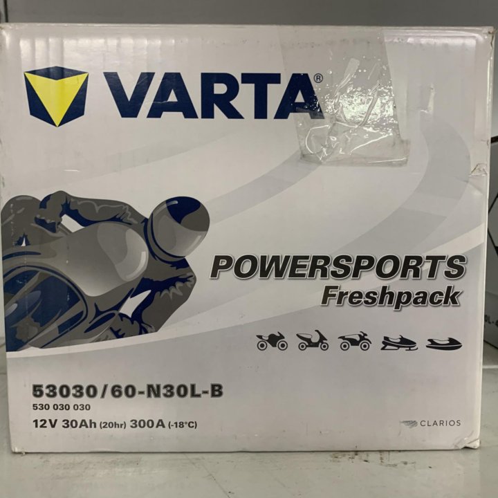 Продам новый аккумулятор VARTA 30 ач