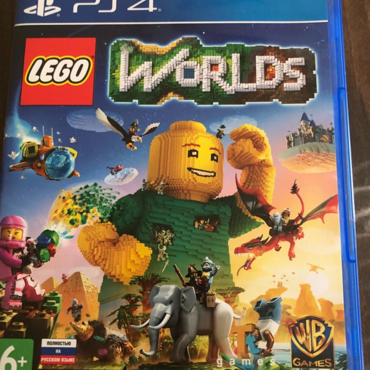 Игры на ps4 Just dance 2017 и Lego Worlds