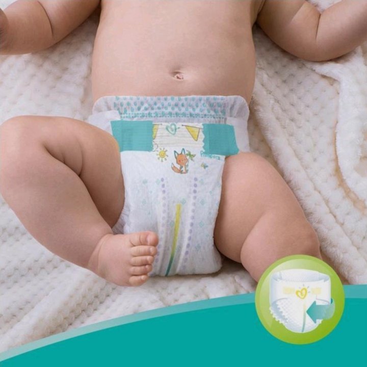 Подгузники Pampers 2 (4-8 кг) 144шт, памперс