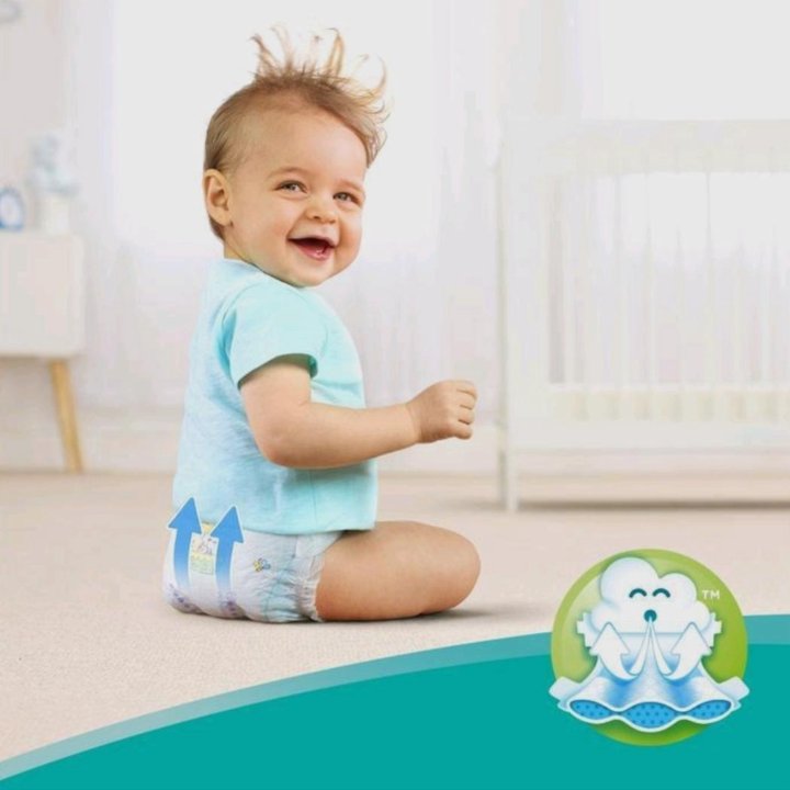 Подгузники Pampers 2 (4-8 кг) 144шт, памперс