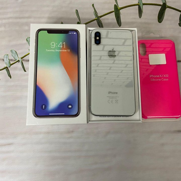 IPhone X 128 gb silver????