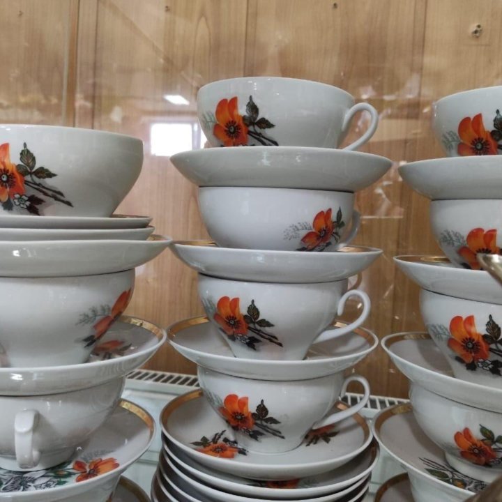 Чайные пары, Дулево, СССР купить в Москве, цена 350 руб. | Объявления о ...