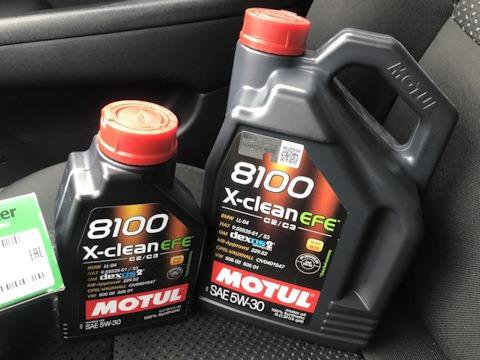 Motul 8100 5w30 X-clean EFE 4л