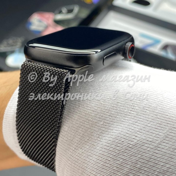 Apple Watch 7 (black, milan)