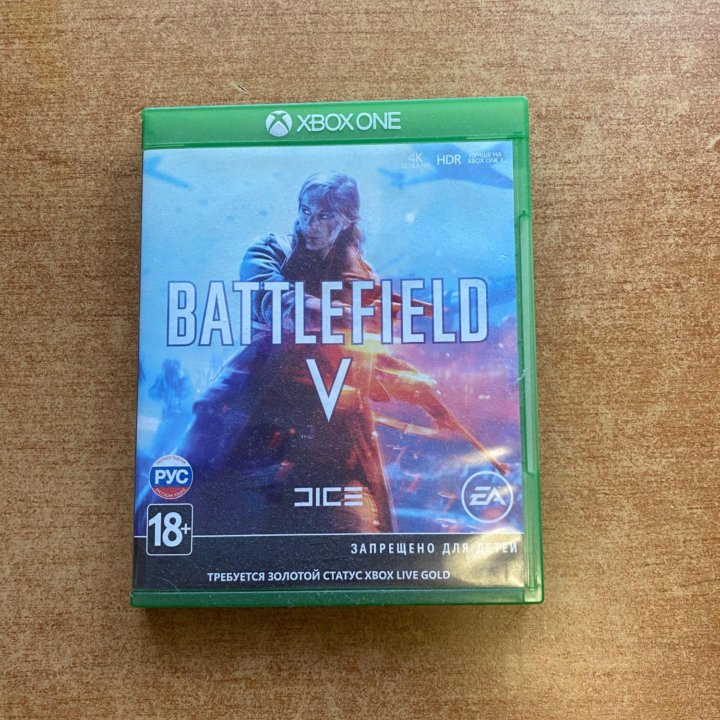 Диск на xbox one , battlefield 5