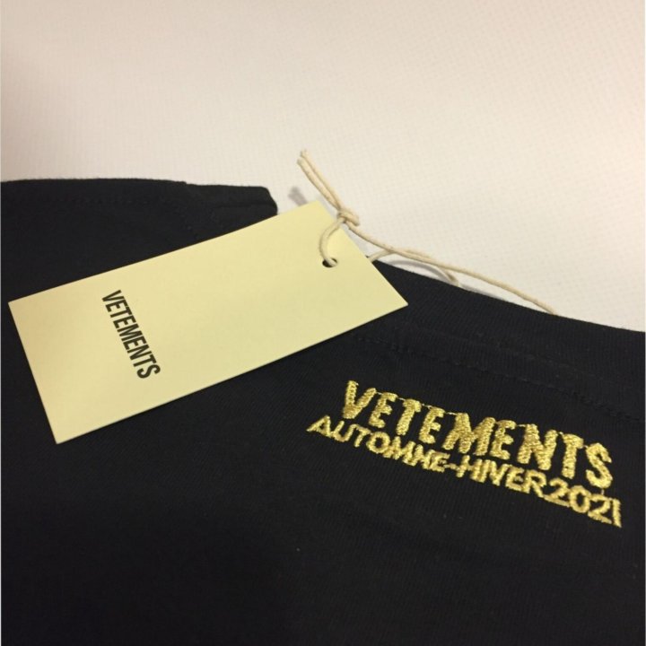 Vetements тишка oversize