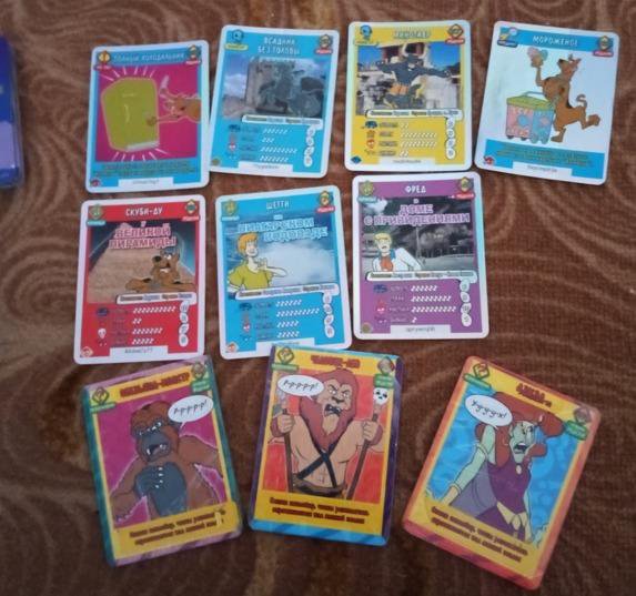 Карточки Scooby-Doo
