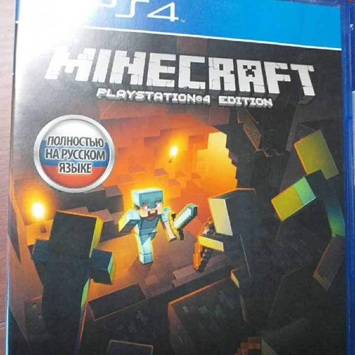 Игры для PS4 (Minecraft, Detroit)