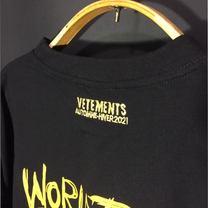 Vetements тишка oversize