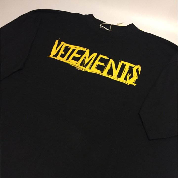 Vetements тишка oversize