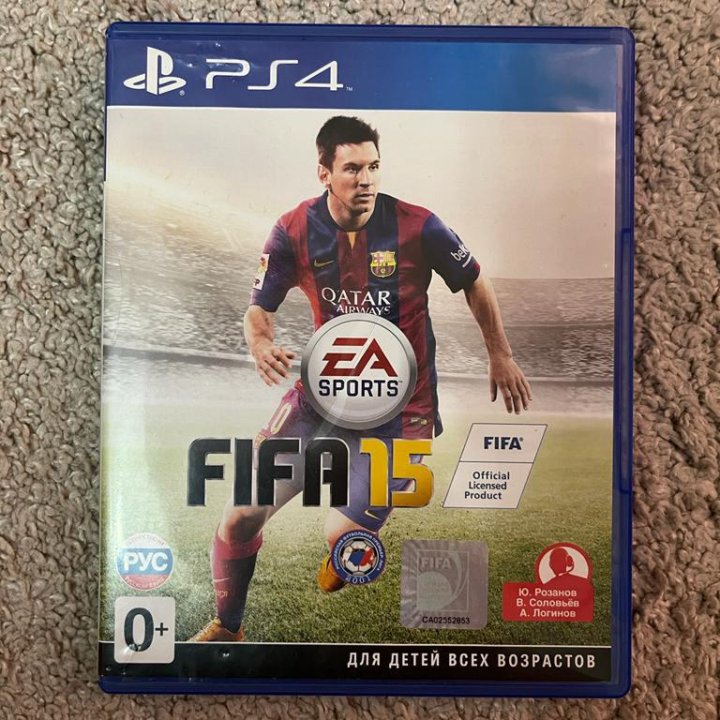 Игры FIFA 15 и FIFA 16 для PS4