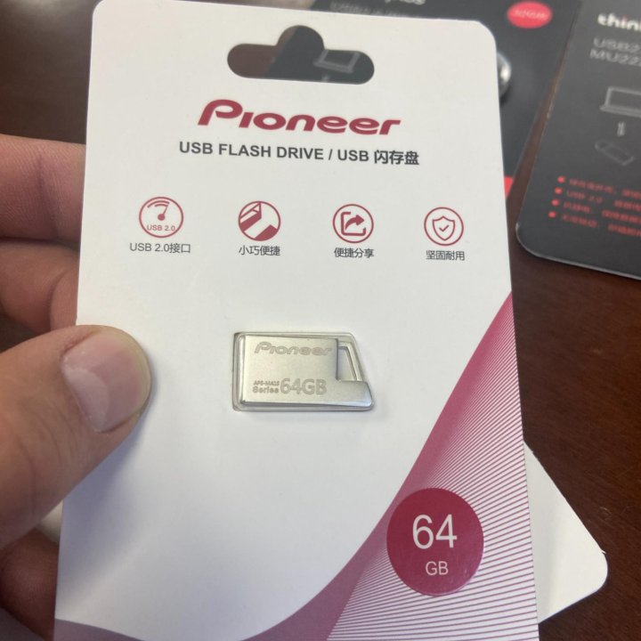 Флешка карта памяти USB Lenovo Pioneer 32 64 Гб