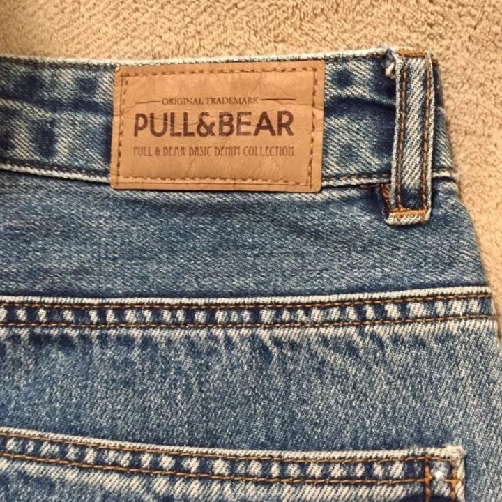 Джинсы pull & bear mom