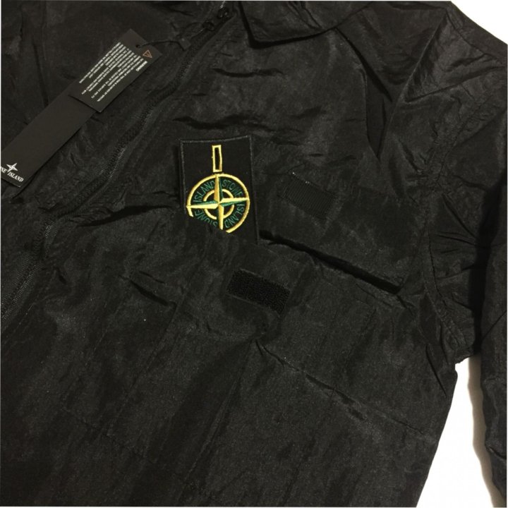 Stone Island ветровка с патчем