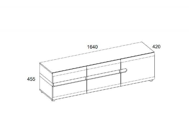 Тумба под ТВ LINATE 3D/TYP 51