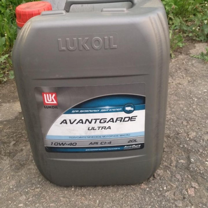 Масло Mobil Delvac и Lukoil