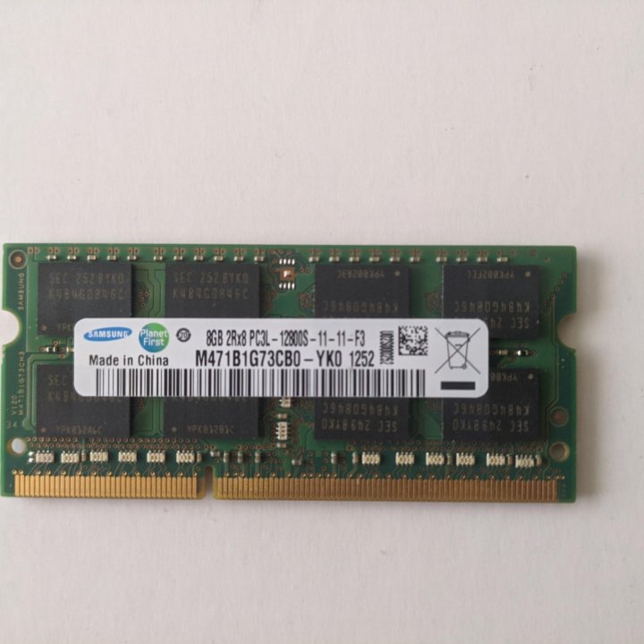 Оперативная память DDR3L 8гб so-dimm