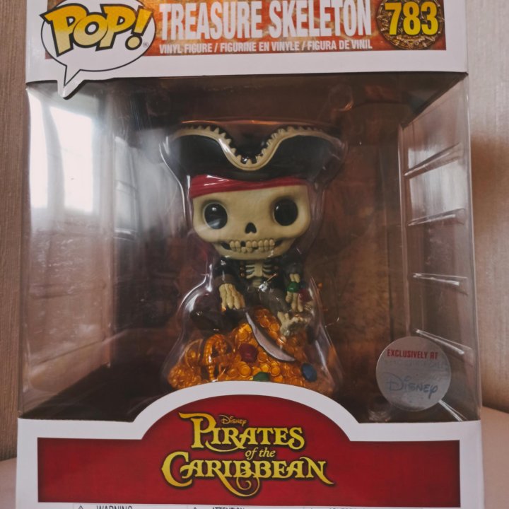 Funko Pop Pirates of the Caribbean Skeleton #783