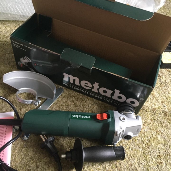 Ушм metabo 650 ватт 125