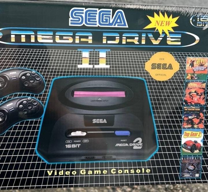 Игровая приставка SEGA сега MEGA DRIVE 2.Новая