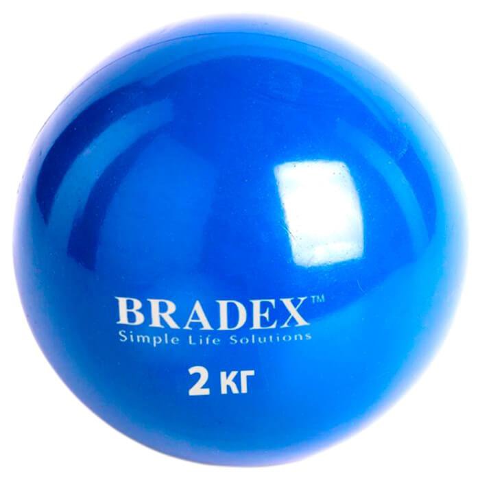 Фитнес продукция BRADEX Медбол Bradex 2кг sf 0257