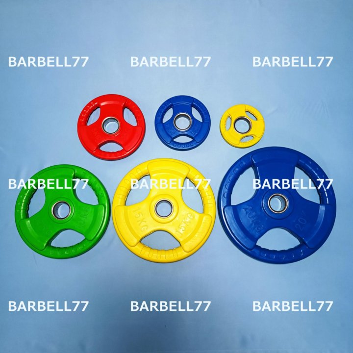 Штанга олимпийская гриф MB Barbell D50 - 77 кг.