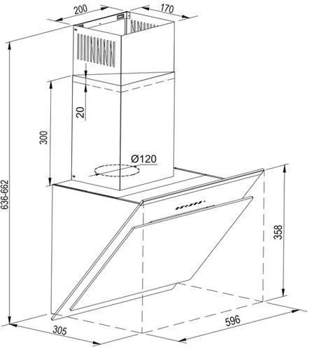 Вытяжка Hi WS 6520 S