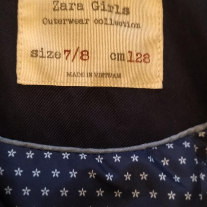 Тренч, плащ Зара, Zara