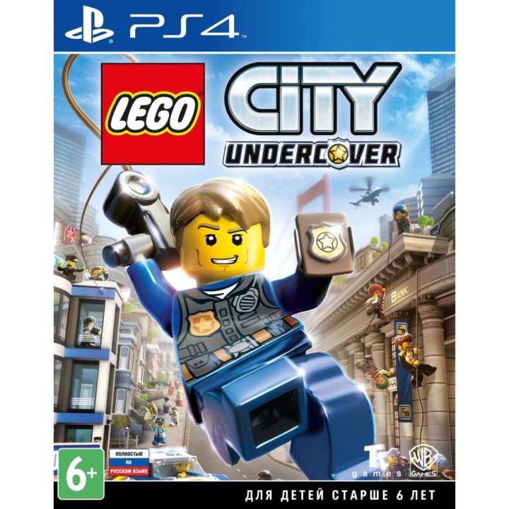 Игра для PS4 Warner Bros LEGO CITY Undercover [рус