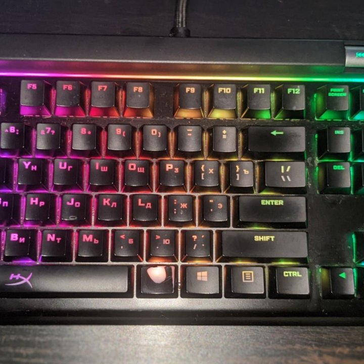 Клавиатура HyperX Alloy Elite RGB Cherry MX red