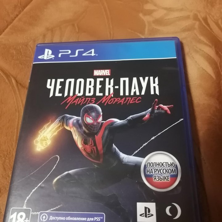 Продаю игру Человек-паук Майлз Моралес для PS4