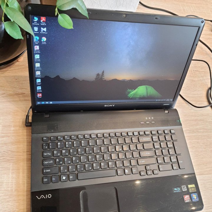 Sony vaio, core i7, 8gb, SSD+HDD, 17