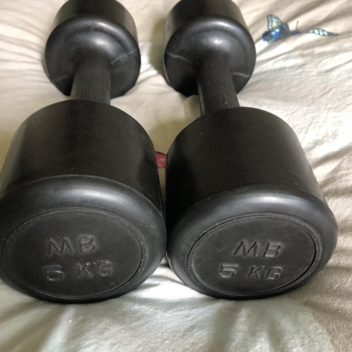 2 гантели по 5 кг MB Barbell