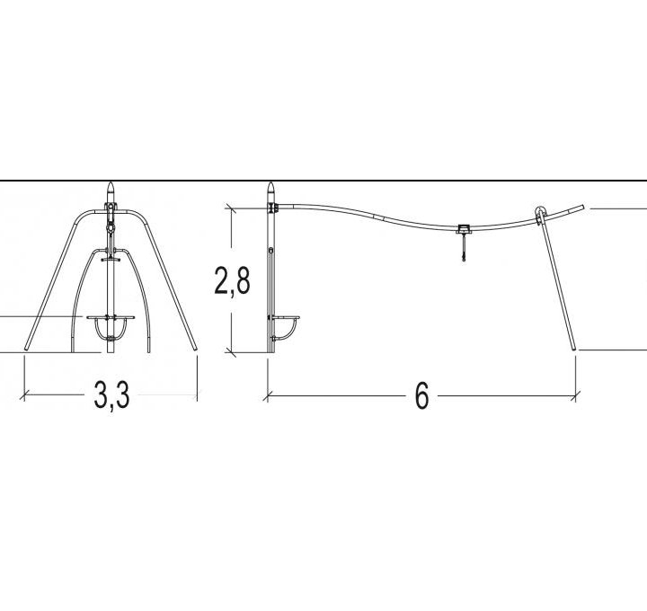 Тарзанка Американка 2 (4753)