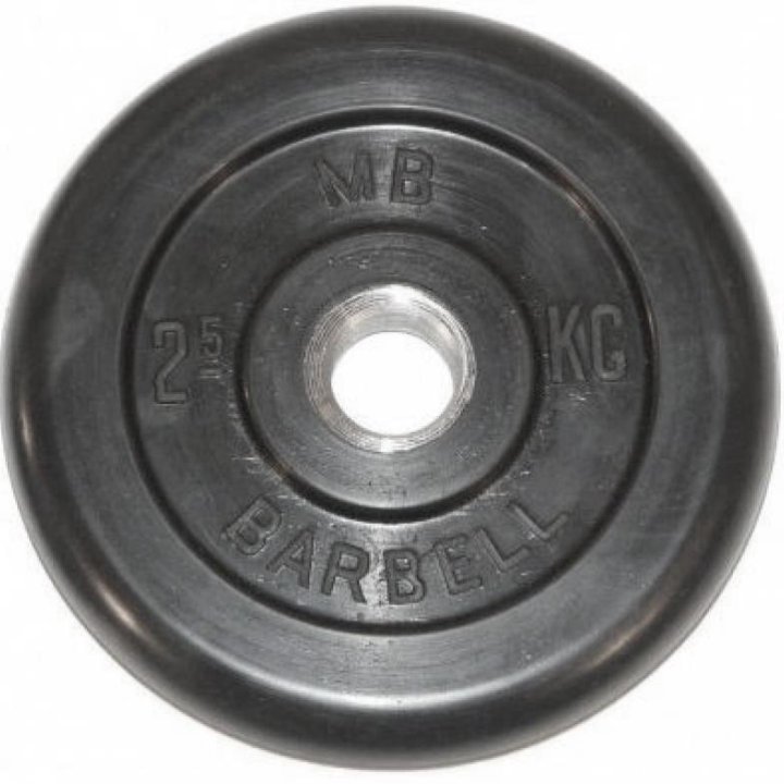 Barbell диски 2,5 кг 31 мм (MB-PltB31-2,5)