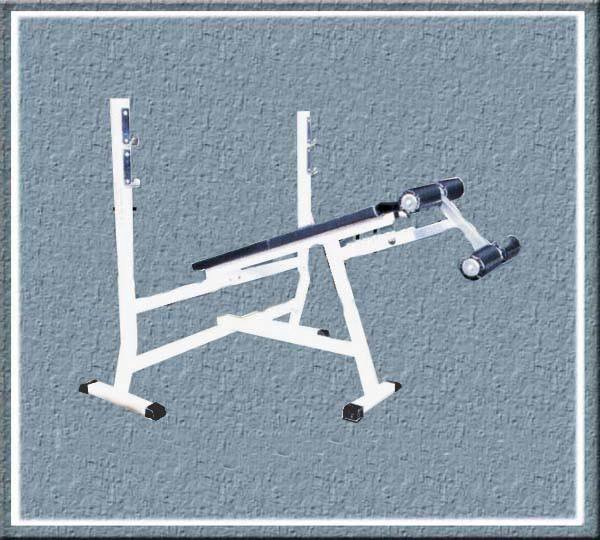 Скамья для жима лежа с отрицательным углом наклона